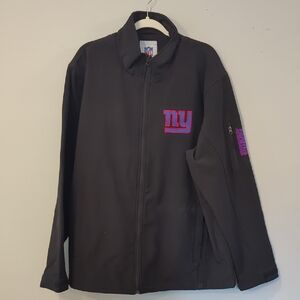 New York Giants Black Softshell Jacket - Official NFL size XXL